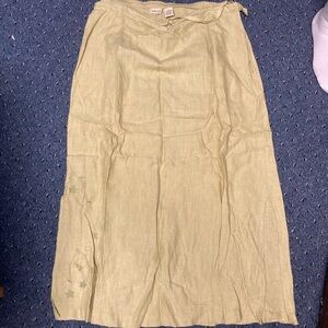 Linden Light Green Maxi Skirt